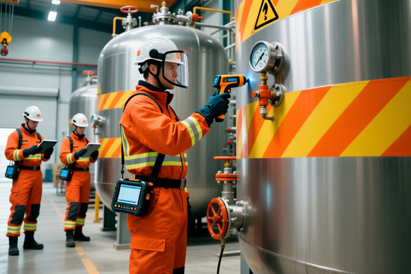 Обучение персонала для обслуживания резервуаров, функционирующих под избыточным давлением